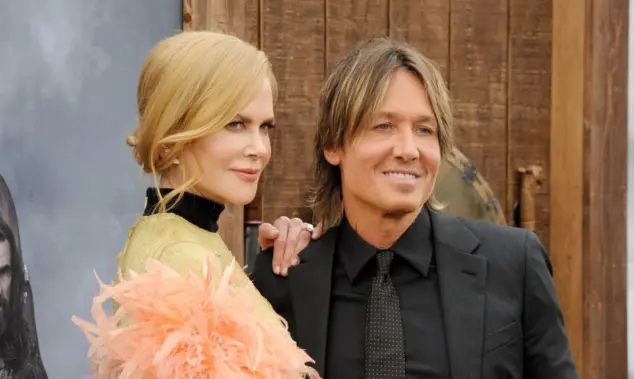 Nicole Kidman and Keith Urban at the Los Angeles premiere of 'The Northman' held at the TCL Chinese Theatre in Hollywood^ USA on April 18^ 2022.