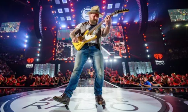 Las Vegas^ NV^ USA - September 21^ 2019: Zac Brown of Zac Brown Band performs at the 2019 iHeartRadio Music Festival.