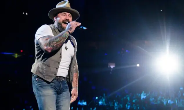 Zac Brown of Zac Brown Band performs at the 2019 iHeartRadio Music Festival. Las Vegas^ NV^ USA - September 21^ 2019: