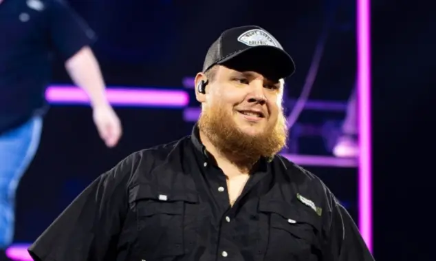 Luke Combs performs live at ao arena manchester uk. Manchester^ United Kingdom^ 17th october 2023