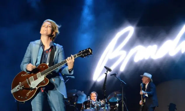 Brandi Carlile performs at the 2022 Sound on Sound Music Festival in Bridgeport^ Connecticut - September 25^ 2022
