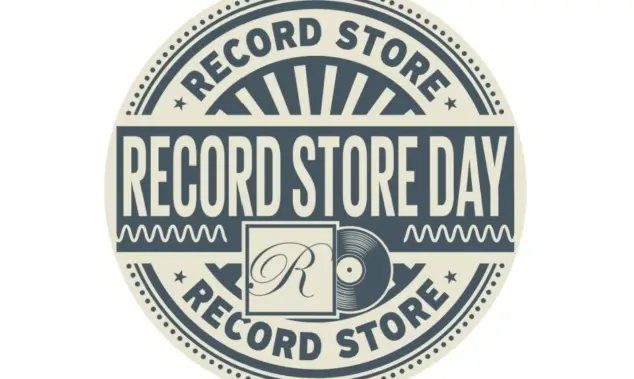 Record Store Day^ rubber stamp^ vector Illustration