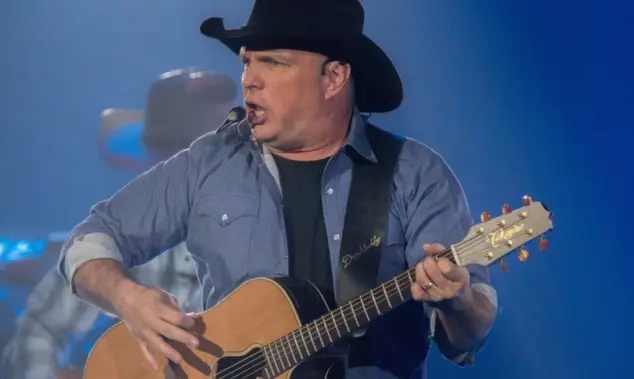 Garth Brooks performs before a sold out crowd at the Sleep Train Arena in Sacramento^ CA. Sacramento^ CA/USA - 3/27/2015