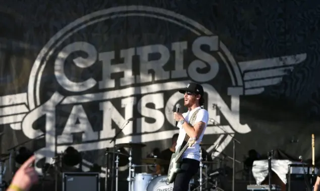 Chris Janson performs at the CountryFlo Music and Camping Festival on November 4^ 2016 in Lake Wales^ Florida.