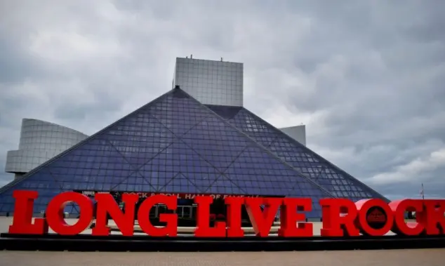 The Rock and Roll Hall of Fame. Cleveland^ OH USA - November 9 2016
