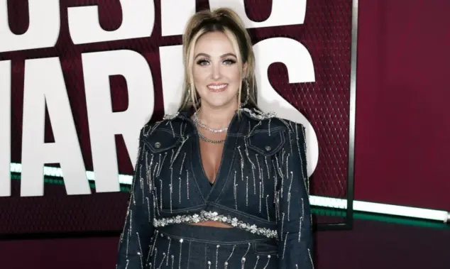 Priscilla Block attends the 2023 CMT Music Awards at Moody Center on April 2^ 2023 in Austin^ Texas.