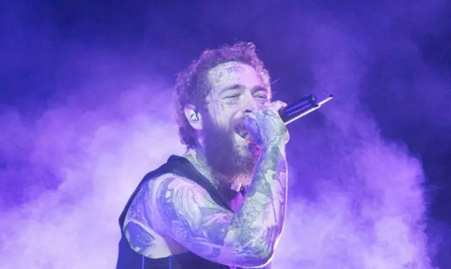 Post Malone performs at Bonnaroo music festival Manchester^ Tennessee USA - 06-15-2024