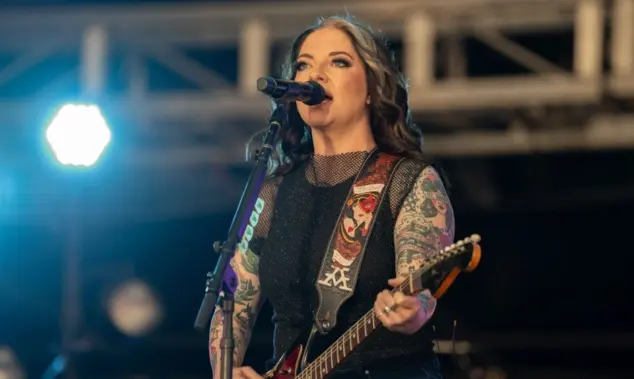 Ashley McBryde performs in concert on April 5^ 2024 in Fort Lauderdale^ Florida as part of the Tortuga Music Festival.