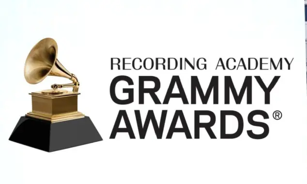 RECORDING ACADEMY^ GRAMMY AWARDS simply known as GRAMMY advertising seen on billboard