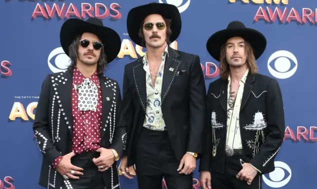 Cameron Duddy^ Mark Wystrach and Jesse Carson of Midland attend the 53rd Annual Academy of Country Music Awards on April 15^ 2018 at the MGM Grand Arena in Las Vegas^ Nevada.