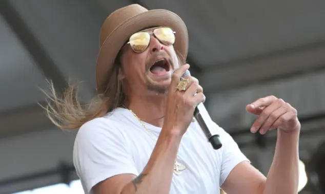 Robert James Ritchie^ better known as Kid Rock^ performs on stage at the 2011 New Orleans Jazz and Heritage Festival. New Orleans^ Louisiana - May 8^ 2011