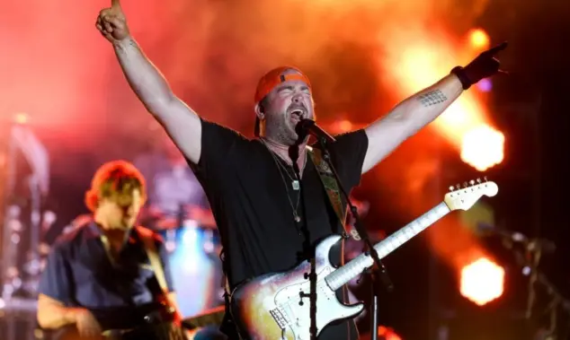 Lee Brice performs in concert at The Fest at Long Island Community Hospital at Bald Hill on July 3^ 2019 in Farmingville^ New York.
