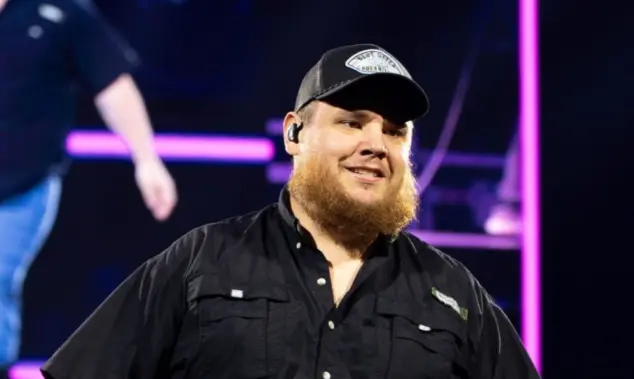 Luke Combs performs live at ao arena manchester uk. Manchester^ United Kingdom^ 17th october 2023