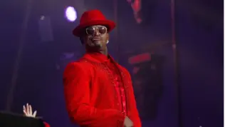 Ne-Yo performs on stage of Rock In Rio Festival. Rio de Janeiro^ September 22^ 2024