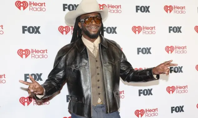 Shaboozey at the 2026 iHeartRadio Music Awards at Dolby Theatre LOS ANGELES^ CA - MARCH 26^ 2026