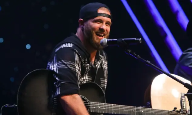 Brantley Gilbert performs at CBS Radio's Stars & Strings event at the Chicago Theatre on November 9^ 2016 in Chicago^ Illinois.