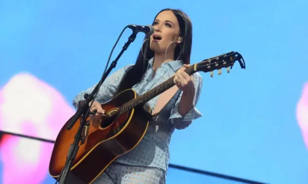 Kacey Musgraves performs at the 2018 Farm Aid Benefit Concert. Hartford^ CT - September 22^ 2018