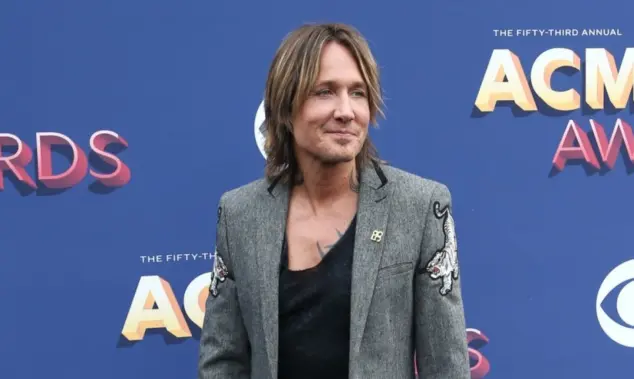 Keith Urban attends the 53rd Annual Academy of Country Music Awards on April 15^ 2018 at the MGM Grand Arena in Las Vegas^ Nevada.