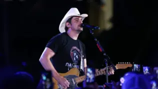 Brad Paisley performs in concert at the CMA Music Festival - Night 4 on June 11^ 2017 at Nissan Stadium in Nashville^ Tennessee.