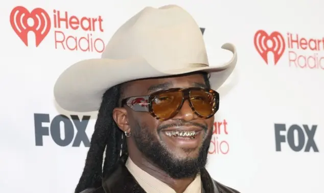 Shaboozey at the 2026 iHeartRadio Music Awards at Dolby Theatre LOS ANGELES^ CA - MARCH 26^ 2026