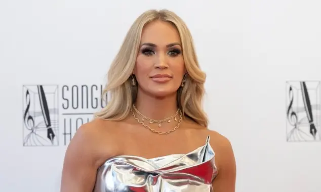 Carrie Underwood attends 2024 Songwriters Hall of Fame Induction and Awards Gala at Marriott Marquis Hotel in New York on June 13^ 2024