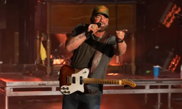 Lee Brice performs in Fort Lauderdale^ Florida^ on September 12^ 2025. The performance was part of his What You Know About That tour.