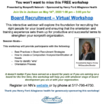 board-recruitment-workshop-nonprofit-network