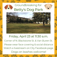 Dog Park Breaking Ground On Friday April 23rd - Vimarsana News