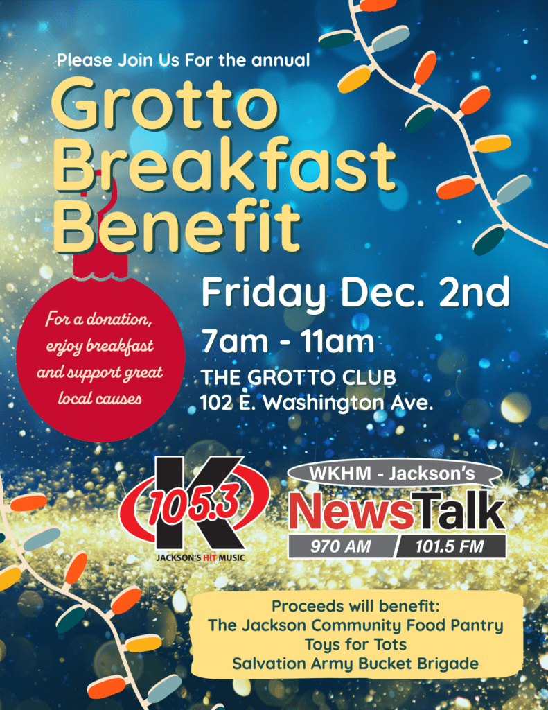 Grotto breakfast benefit k105 3
