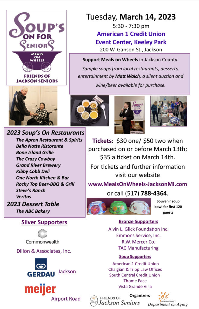 Soup’s on for Seniors K105.3