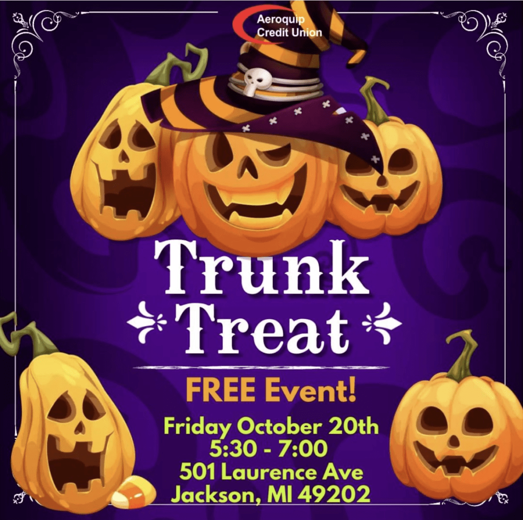 Aeroquip Credit Union Trunk or Treat | K105.3