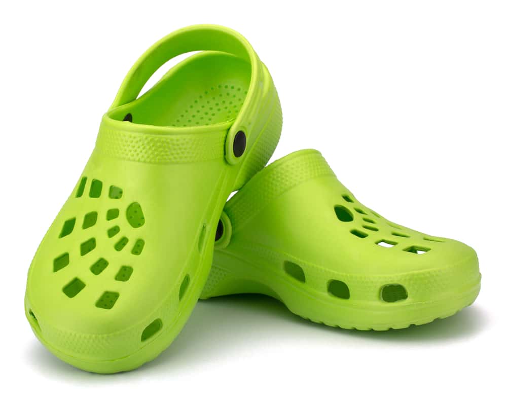 crocs with built in socks