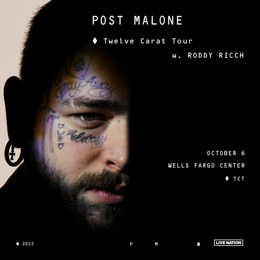 POST MALONE 10/6 - Vimarsana News