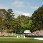 Masters Green at Augusta National Golf Club^ home to the annual Masters PGA golf tournament in Augusta^ GA