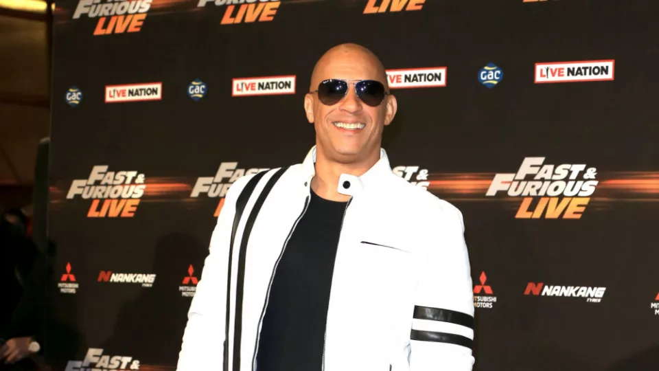 Vin Diesel attends the 'Fast and Furious Live' premiere at The O2 Arena in London^ England 2018