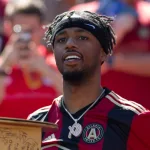 Music Producer Metro Boomin at the Georgia Tech campus Bobby Dodd Stadium in Atlanta^ Georgia on Saturday 29th^ 2017