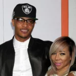 Clifford Harris Jr (aka T.I.) and wife Tameka Cottle-Harris^ (aka Tiny) at the TCL Chinese Theater on March 25^ 2015 in Los Angeles^ CA