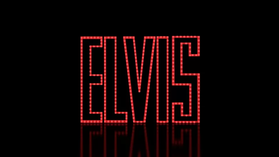 Elvis LED Text