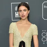 Margaret Qualley arrives for the 25th Annual Critics' Choice Awards on January 12^ 2020 in Santa Monica^ CA