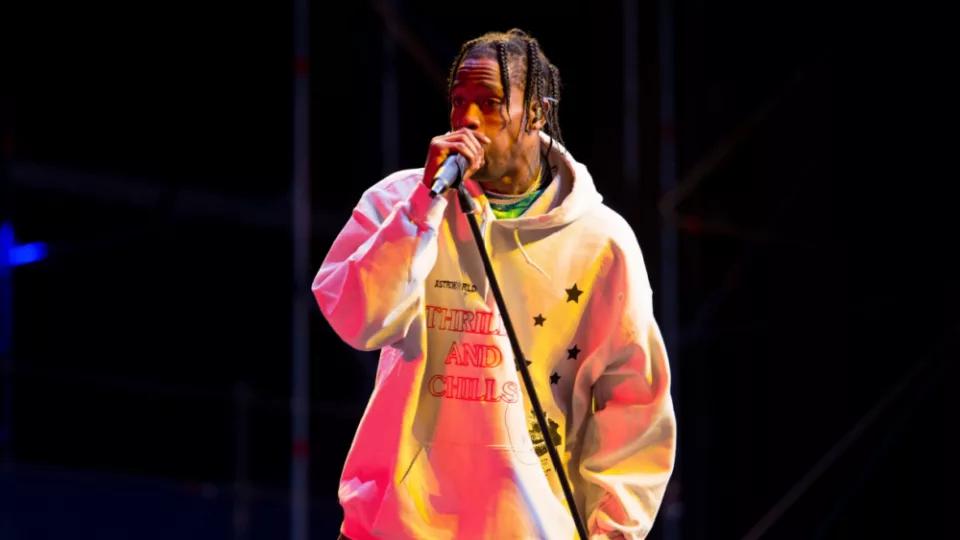 Travis Scott performs in concert at FIB Festival on July 19^ 2018 in Benicassim^ Spain.