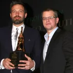 Ben Affleck^ Matt Damon arrive at the 2013 SBIFF Modern Masters Award presented to Ben Affleck at Arlington Theater on January 25^ 2013 in Santa Barbara^ CA