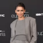 Zendaya arrives for the ‘Euphoria’ FYC Party on April 20^ 2022 in Los Angeles^ CA