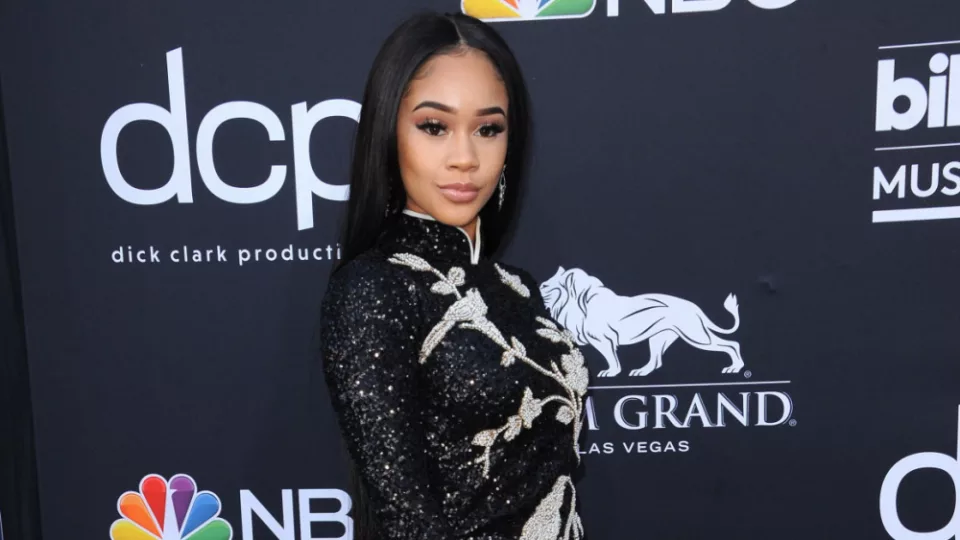 Saweetie at the 2019 Billboard Music Awards held at the MGM Grand Garden Arena in Las Vegas^ USA on May 1^ 2019.