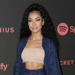 Jhene Aiko arrives at Spotify's Second Annual Secret Genius Awards held at Ace Hotel on November 16^ 2018 in Los Angeles^ California.