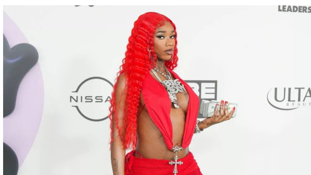 Sexyy Red at the 2023 BET HIP HOP AWARDS. Atlanta^ Georgia USA - October 3 2023