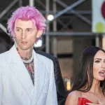 Colson Baker aka Machine Gun Kelly and Megan Fox attend North America premiere of film Taurus during Tribeca Film Festival at Beacon Theater. New York^ NY - June 9^ 2022