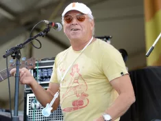 Jimmy Buffett performs at the New Orleans Jazz and Heritage Festival. New Orleans^ LA - September 2^ 2023