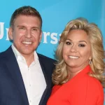 Todd Chrisley^ Julie Chrisley at the NBC Universal Summer Press Day 2016 at the Four Seasons Hotel on April 1^ 2016 in Westlake Village^ CA
