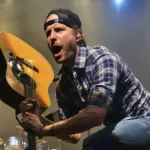 Dierks Bentley performs live at the Harley-Davidson 110th Anniversary Celebration in Milwaukee^ Wisconsin^ United States on August 30^ 2013
