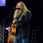 Singer songwriter Jamey Johnson performs at the 2018 Farm Aid. Hartford^ CT - September 22^ 2018
